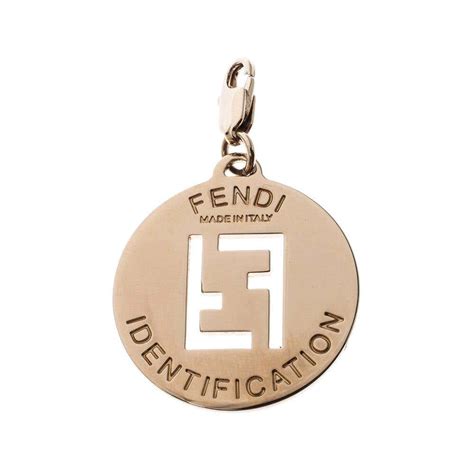 fendi necklace initial pendant p